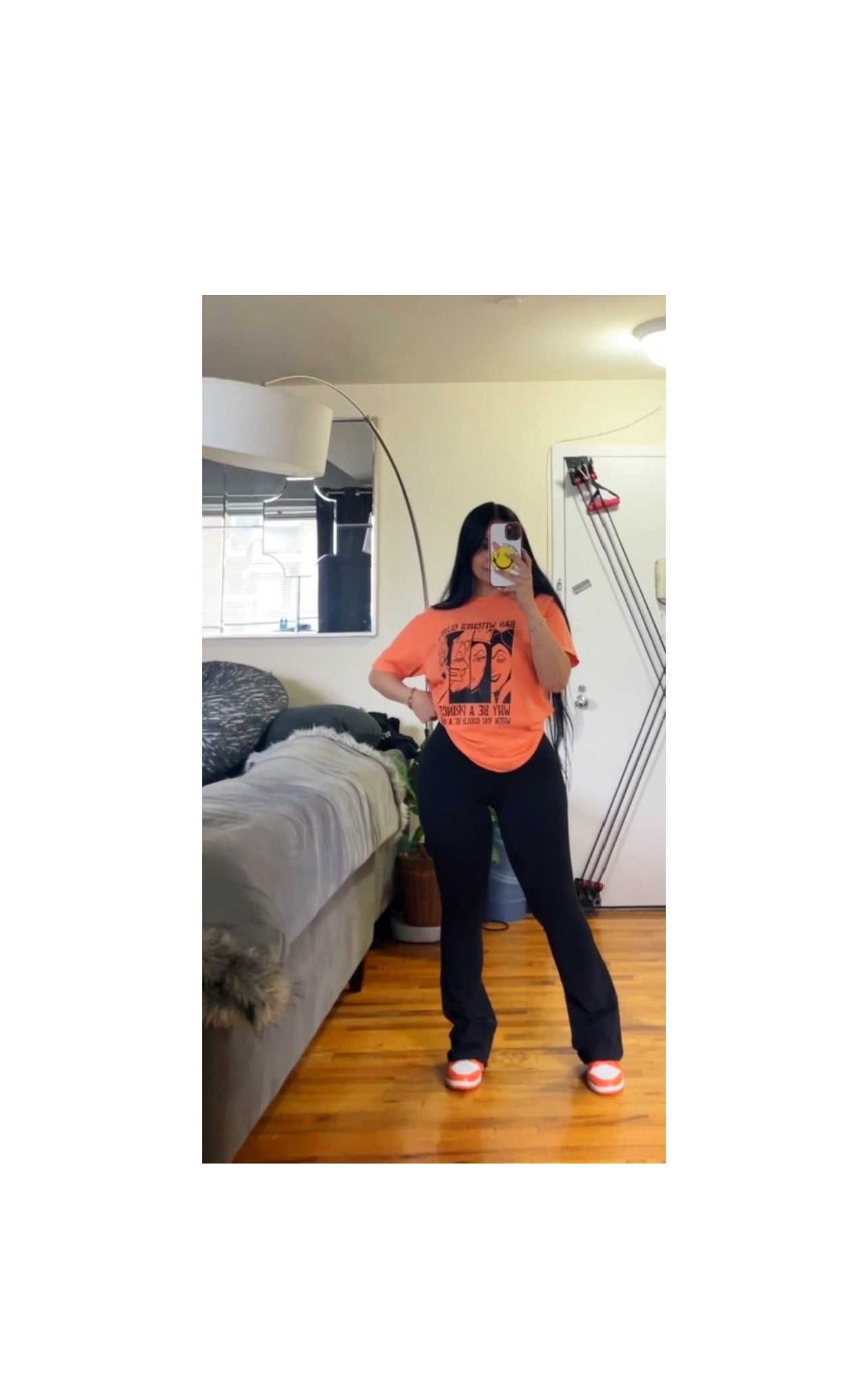 WHY BE A PRINCESS WHEN YOU CAN BE A QUEEN. BAD WITCHES CLUB TEE