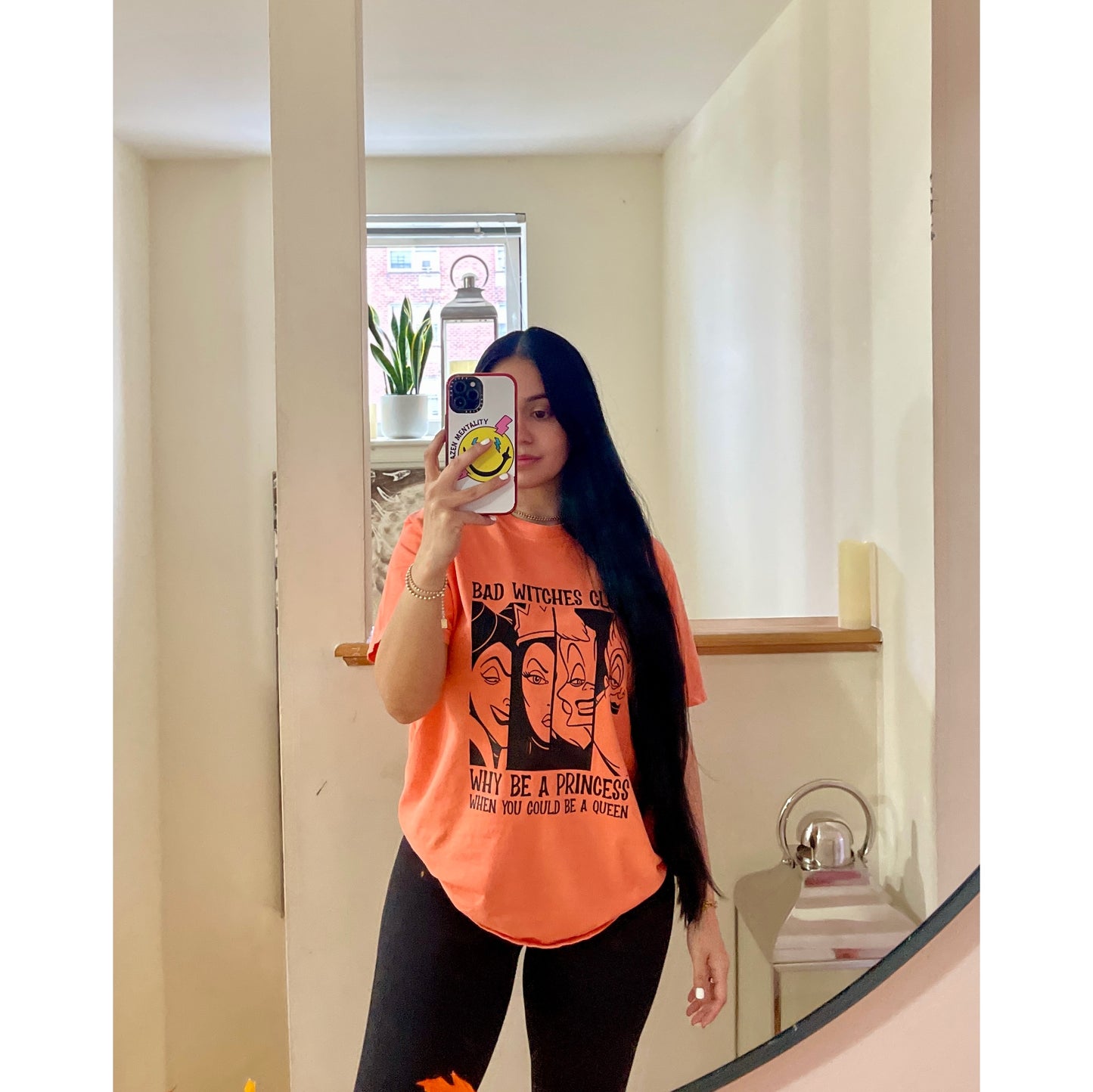 WHY BE A PRINCESS WHEN YOU CAN BE A QUEEN. BAD WITCHES CLUB TEE