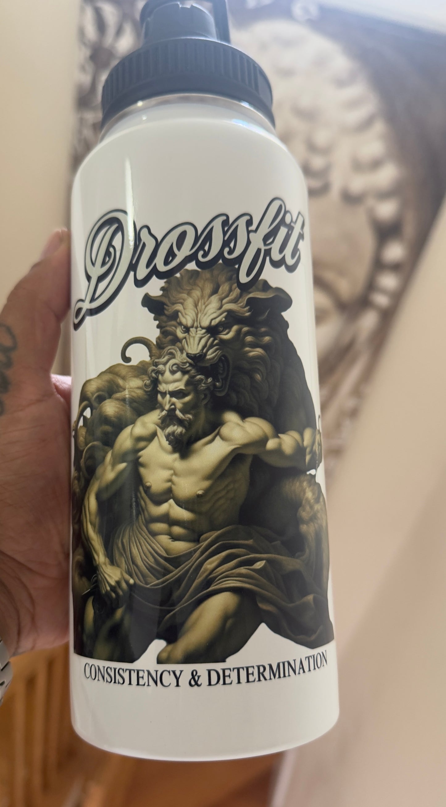 DROSSFIT ZEUS 32oz BOTTLE