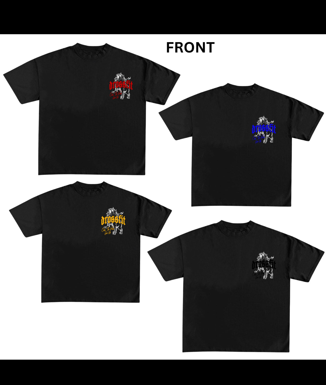 ONLY THE WEAK GIVE UP-DROSSFIT STREET WEAR
