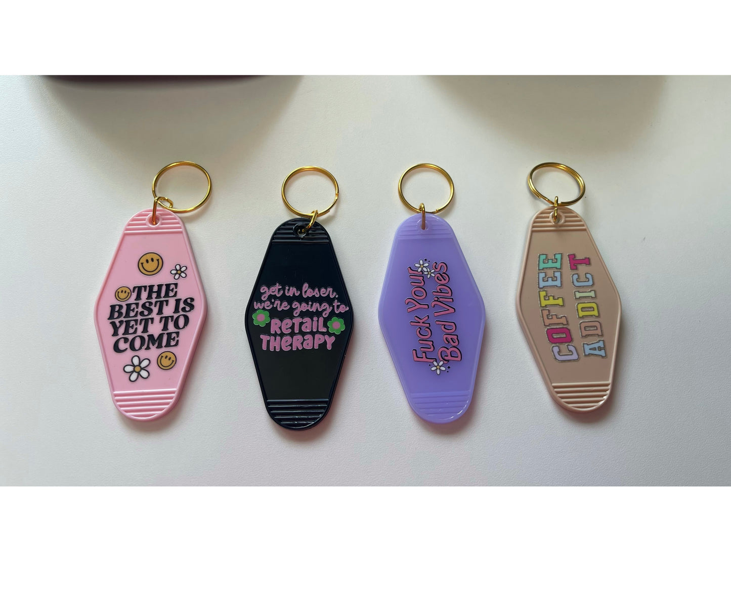Motel Keychains