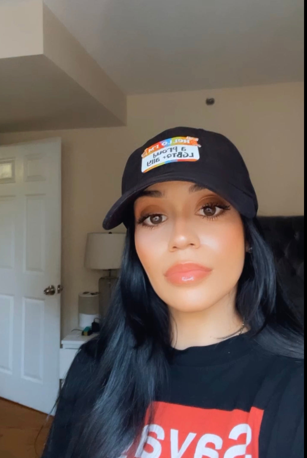 Proud LGBTQ+ ally hat