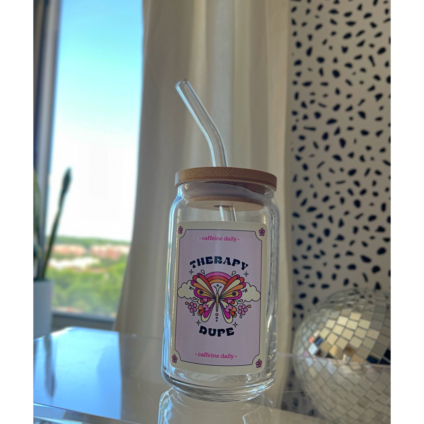 💜Therapy dupe glass can