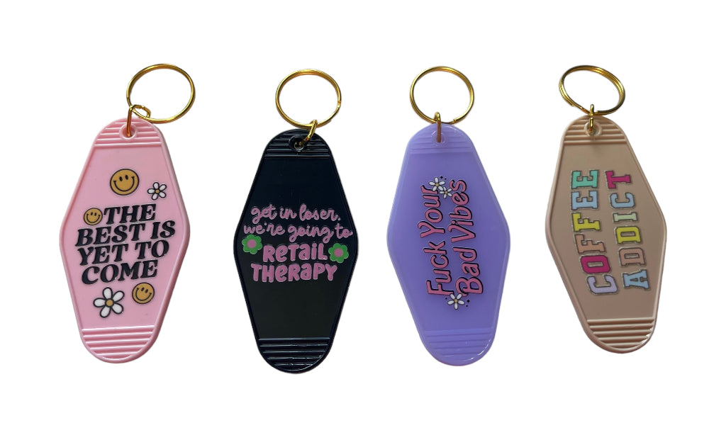 Motel Keychains
