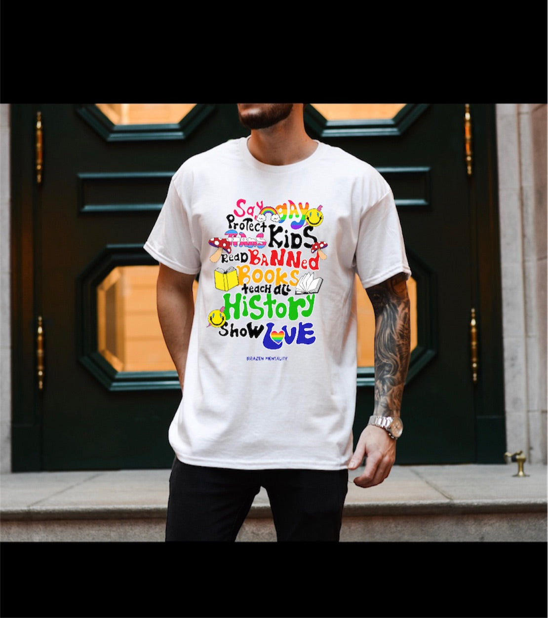 Exclusive LGBTQ+ design.