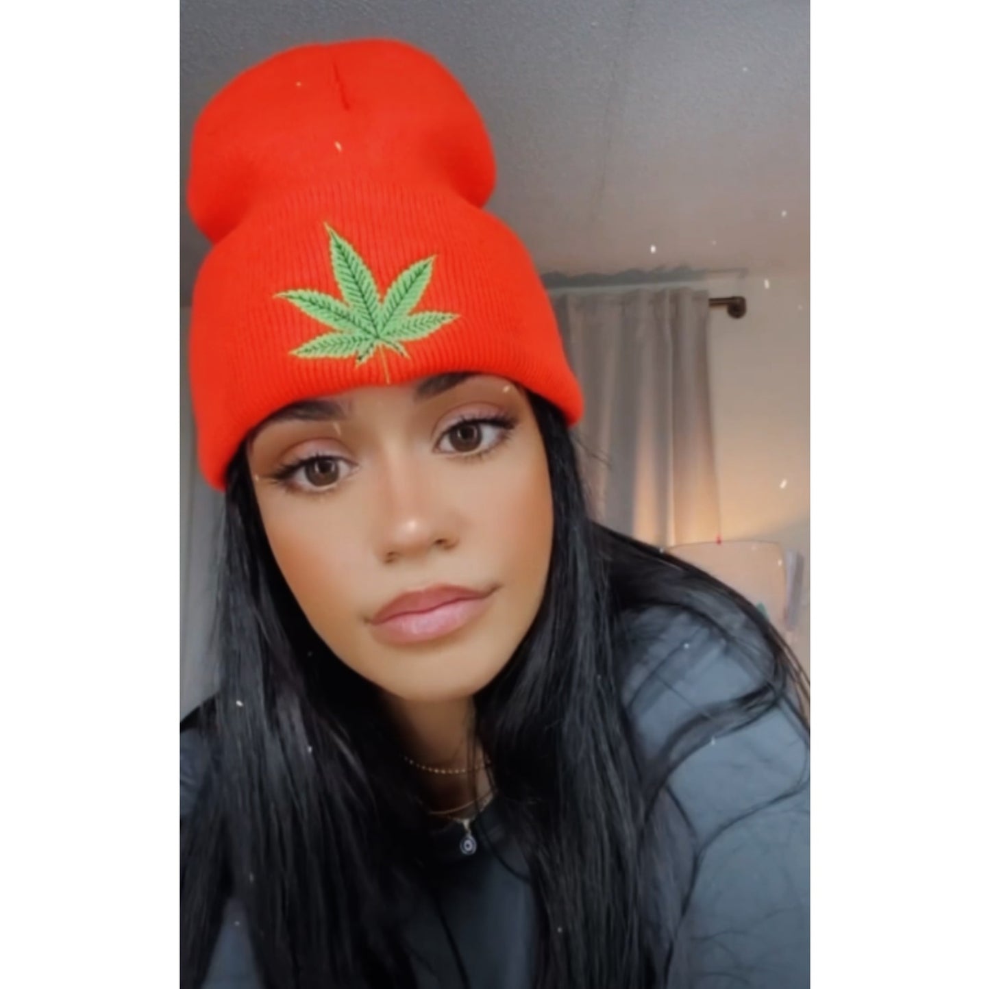 Happy Leaf Beanie