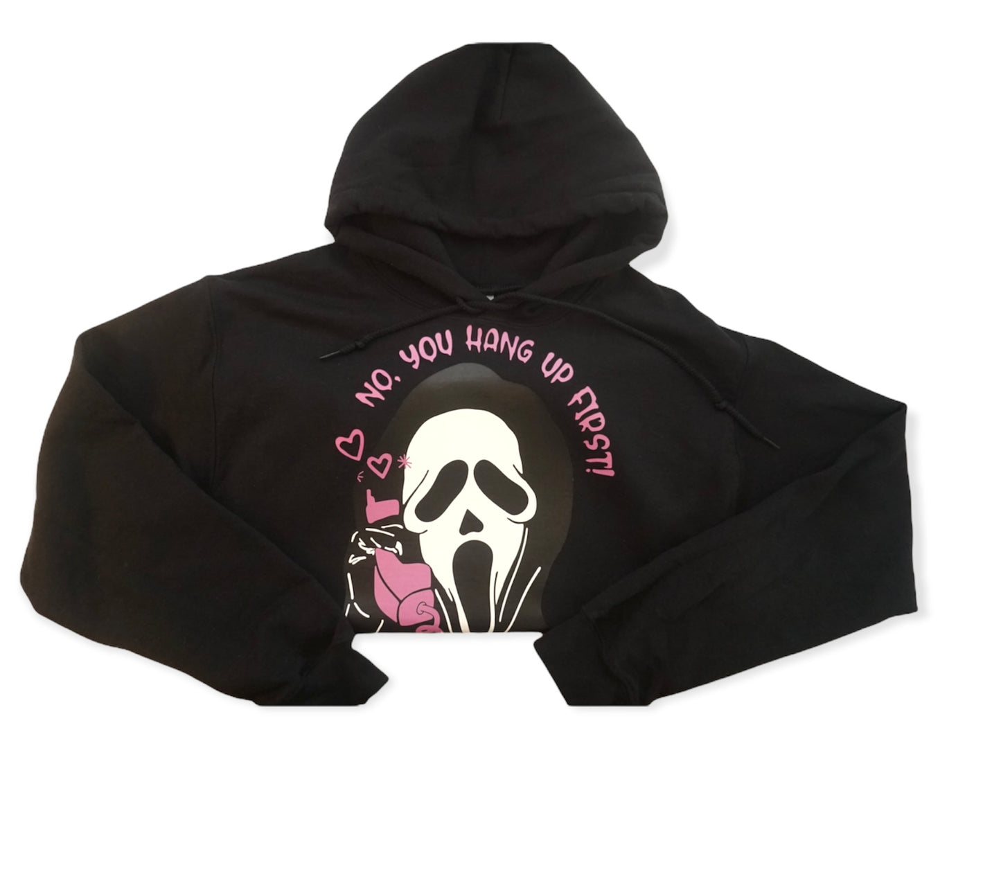 No, you hang up hoodie