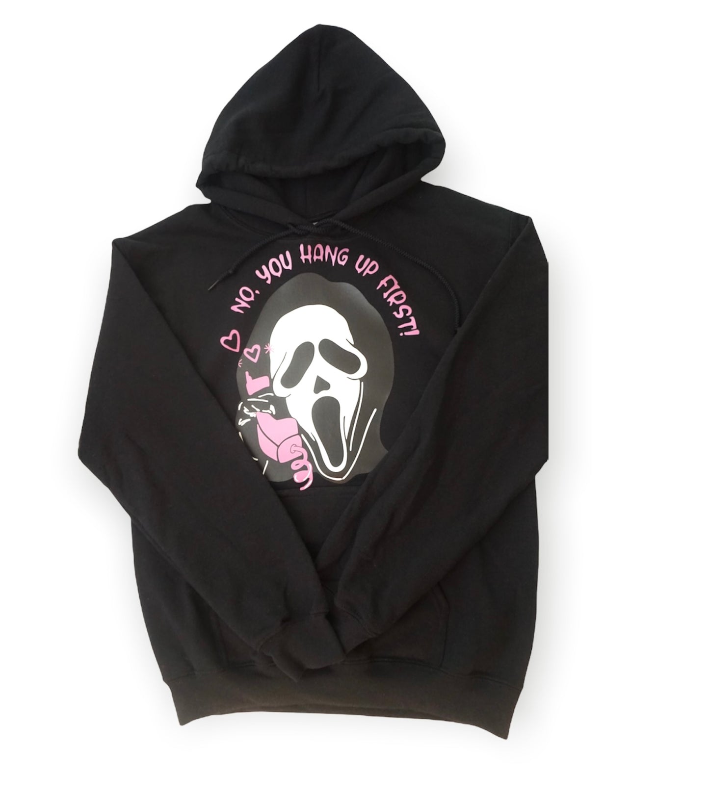 No, you hang up hoodie