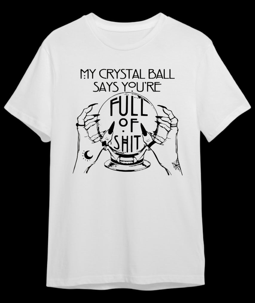 My crystal ball says you’re full of shit