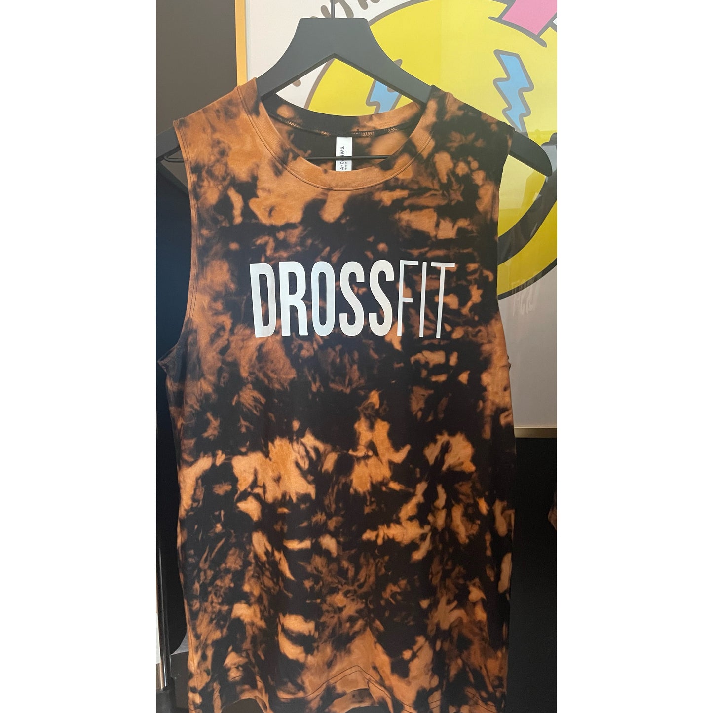 Unisex tank (reverse dye)