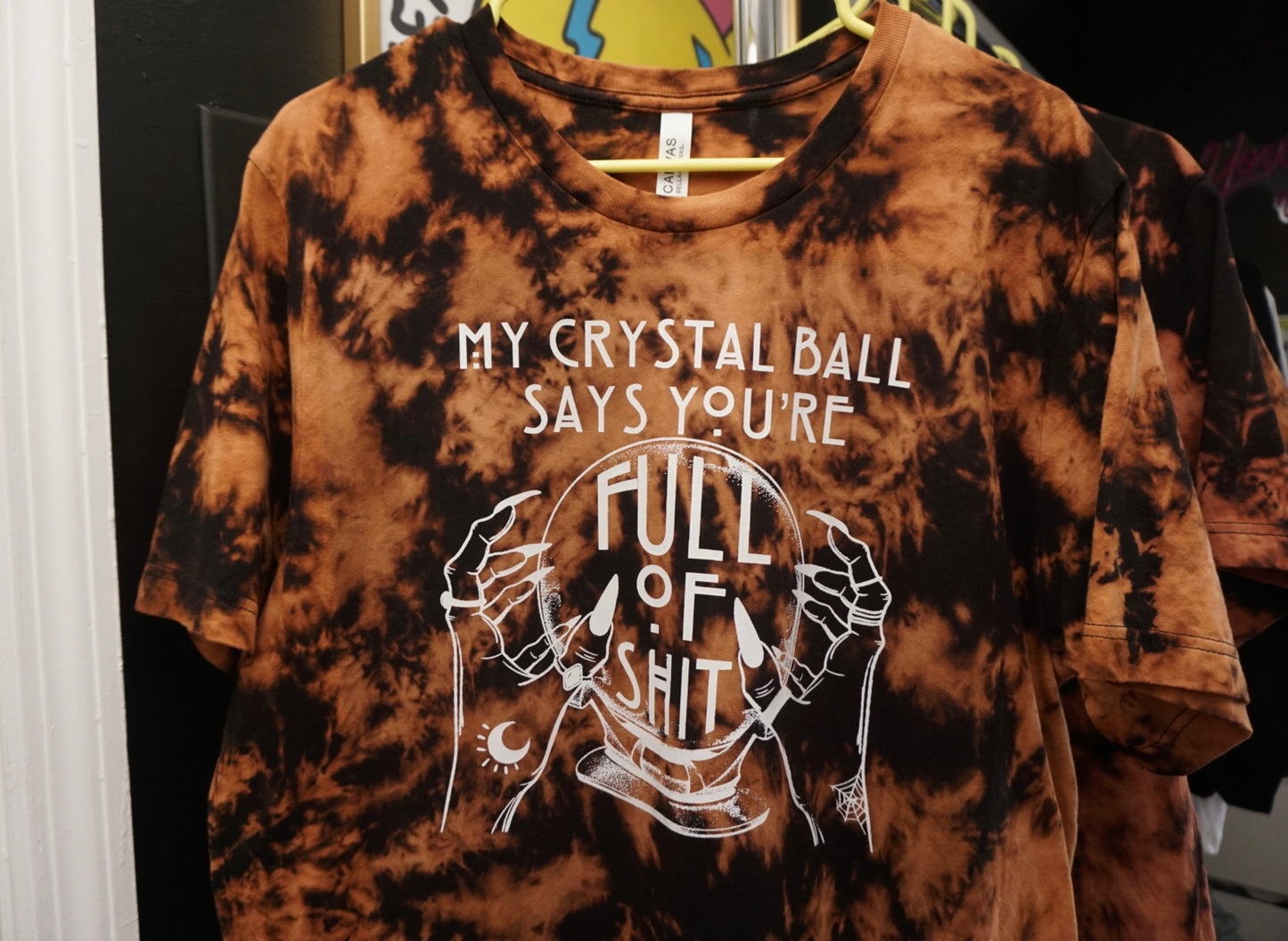 My crystal ball says you’re full of shit (bleached)