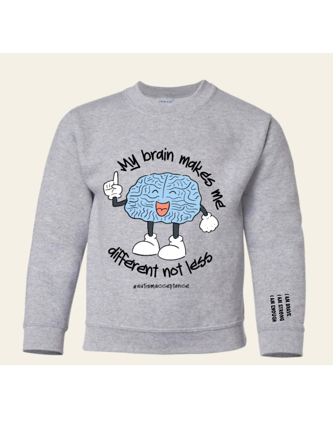 š§ Autism acceptance. My brain makes me different not less