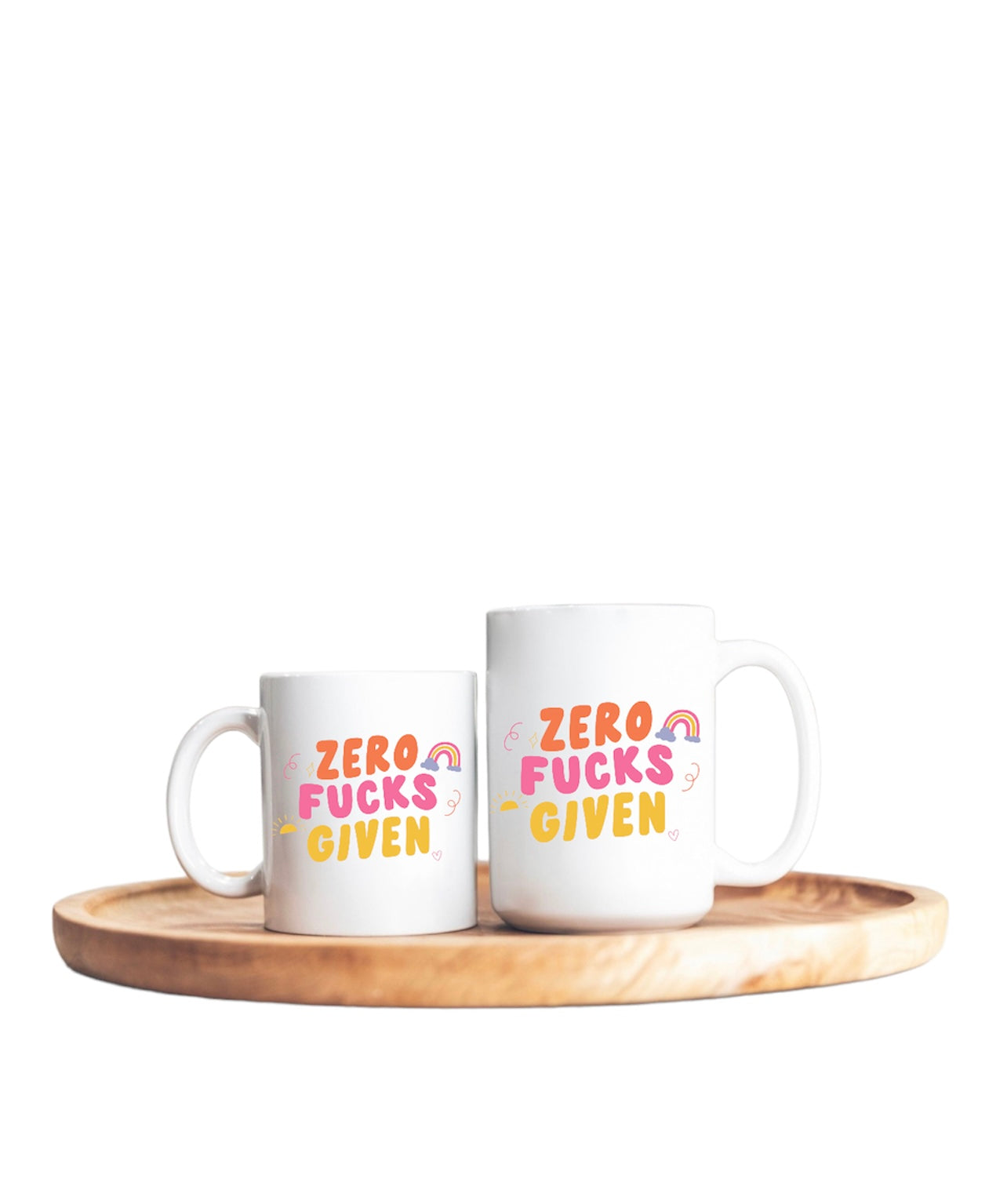Zero fucks given