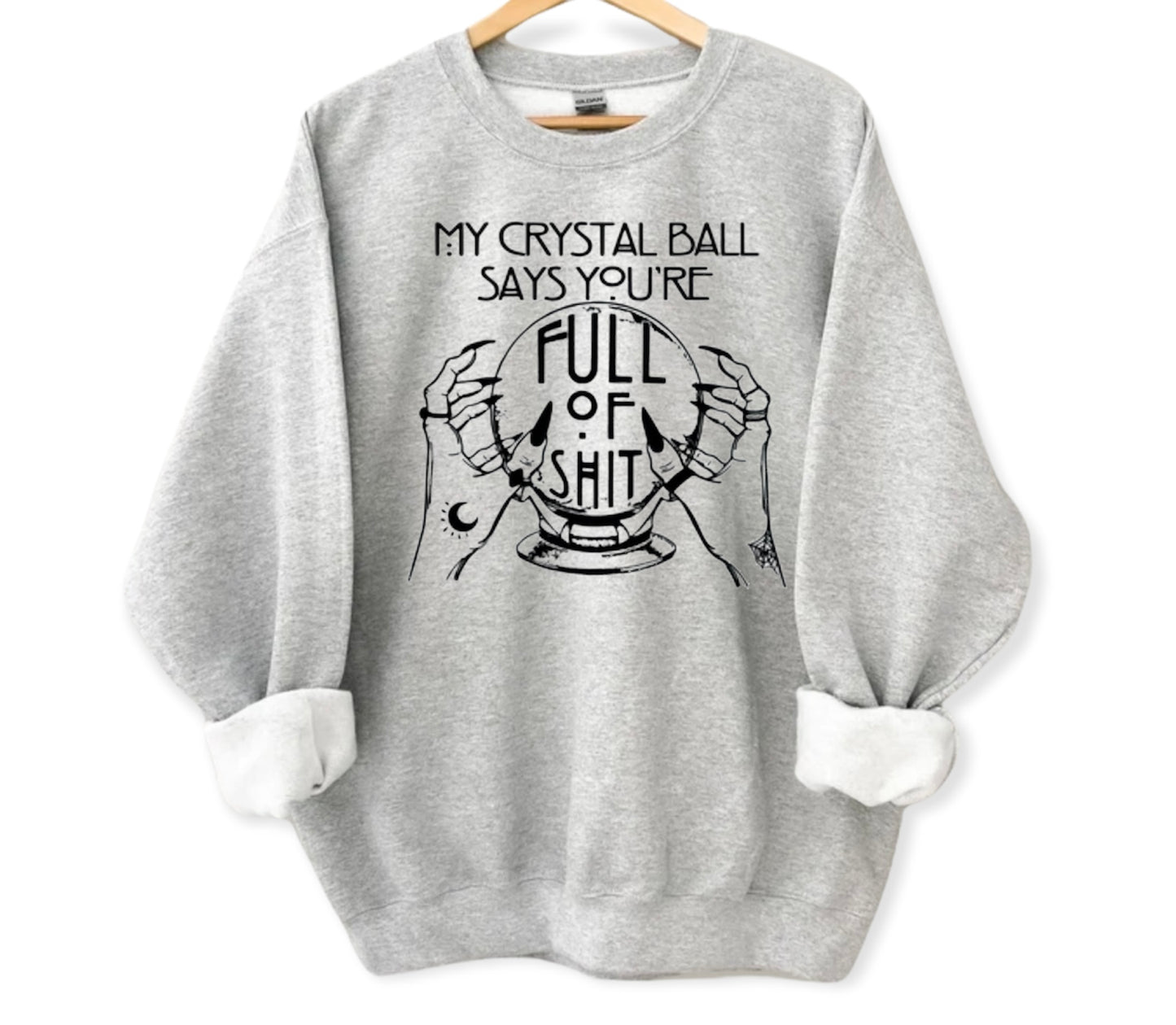My crystal ball says you’re full of shit