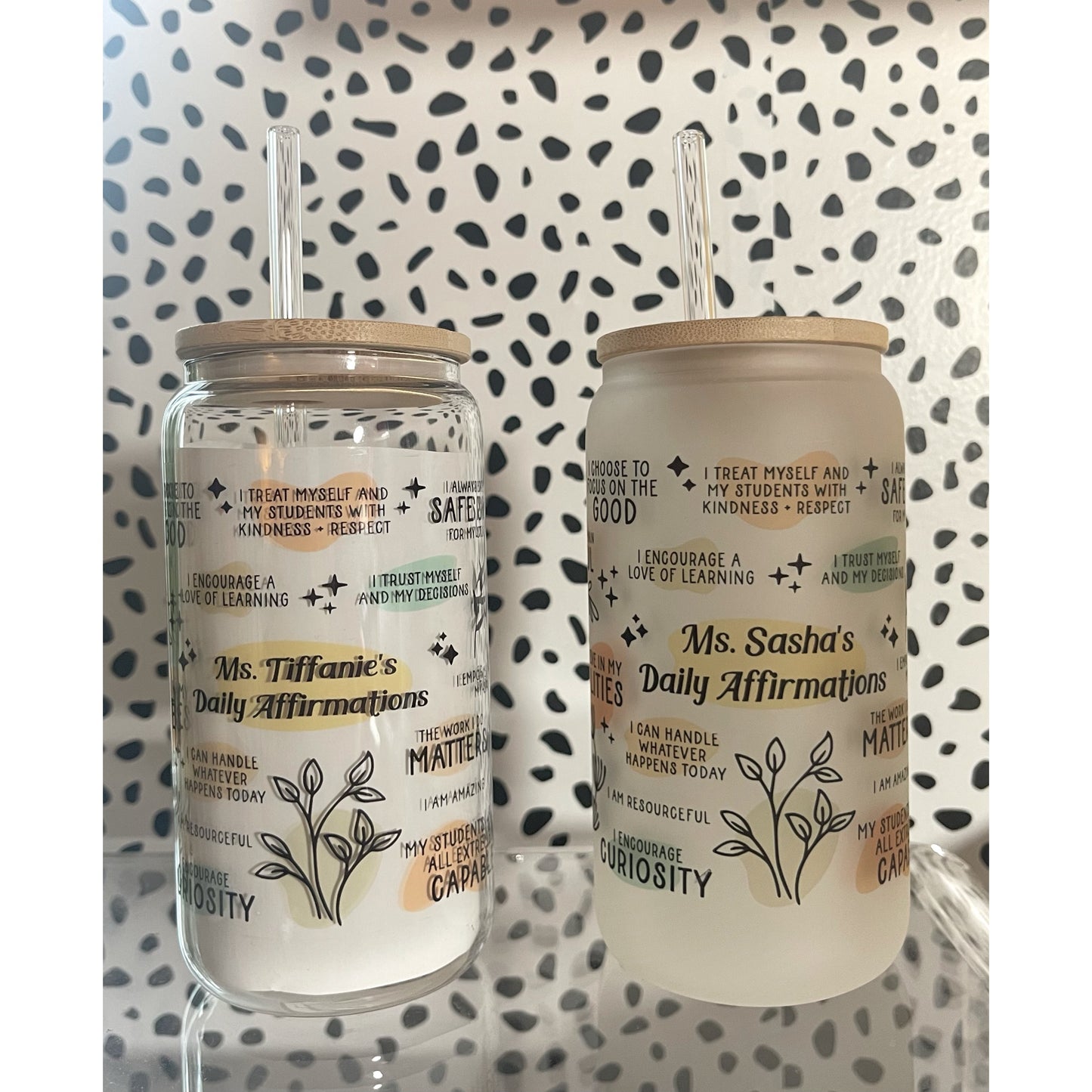 Teacher Daily Affirmations(& custom name)