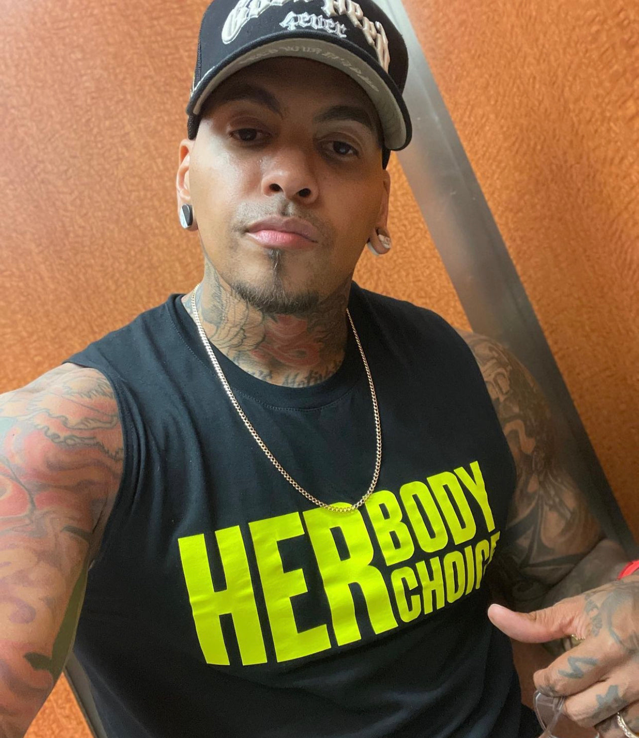 Her body. Her choice. (Unisex tank)