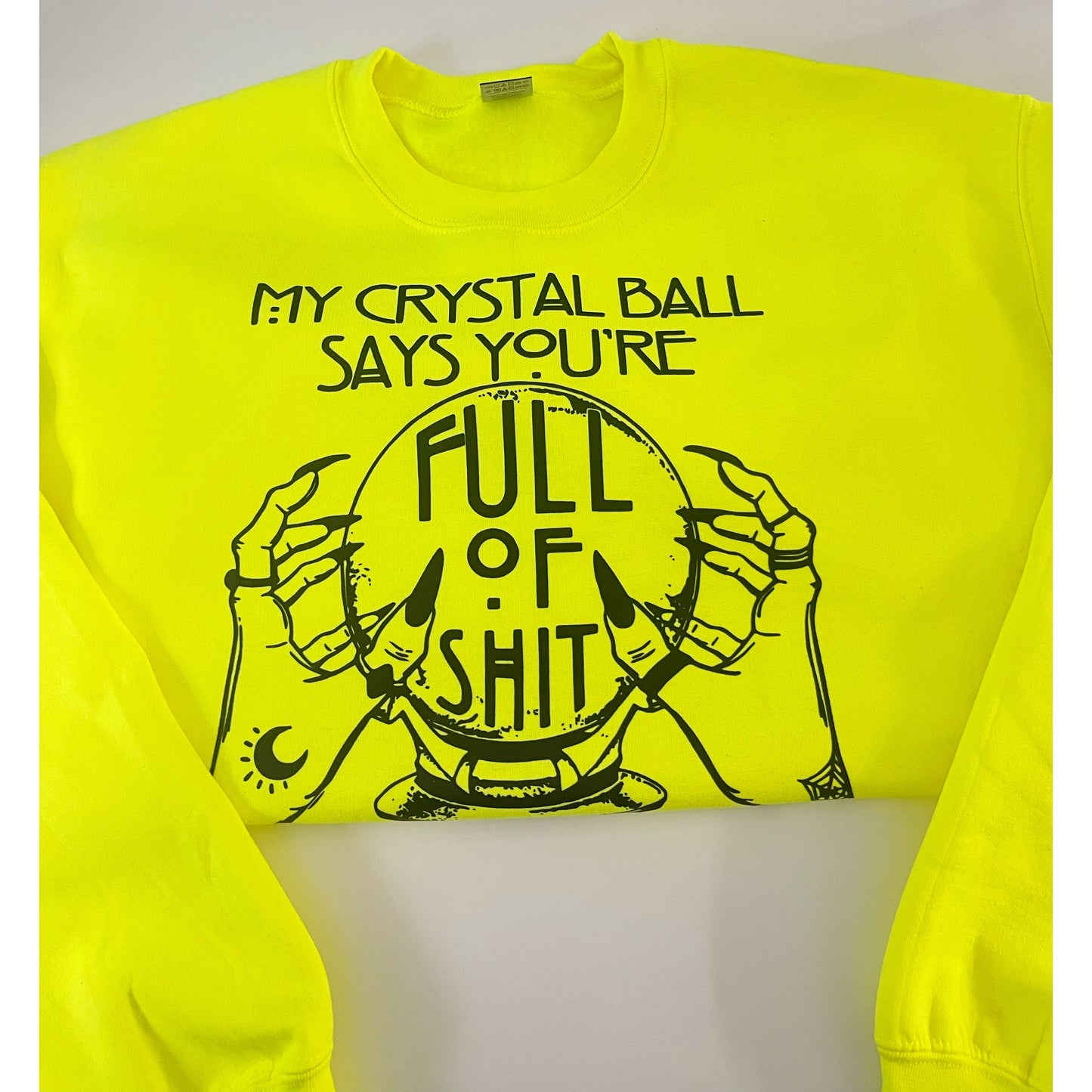 My crystal ball says you’re full of shit