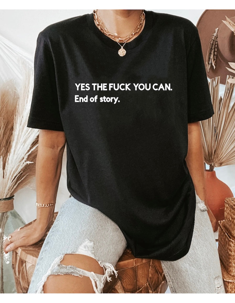 YES THE FUCK YOU CAN. End of story.