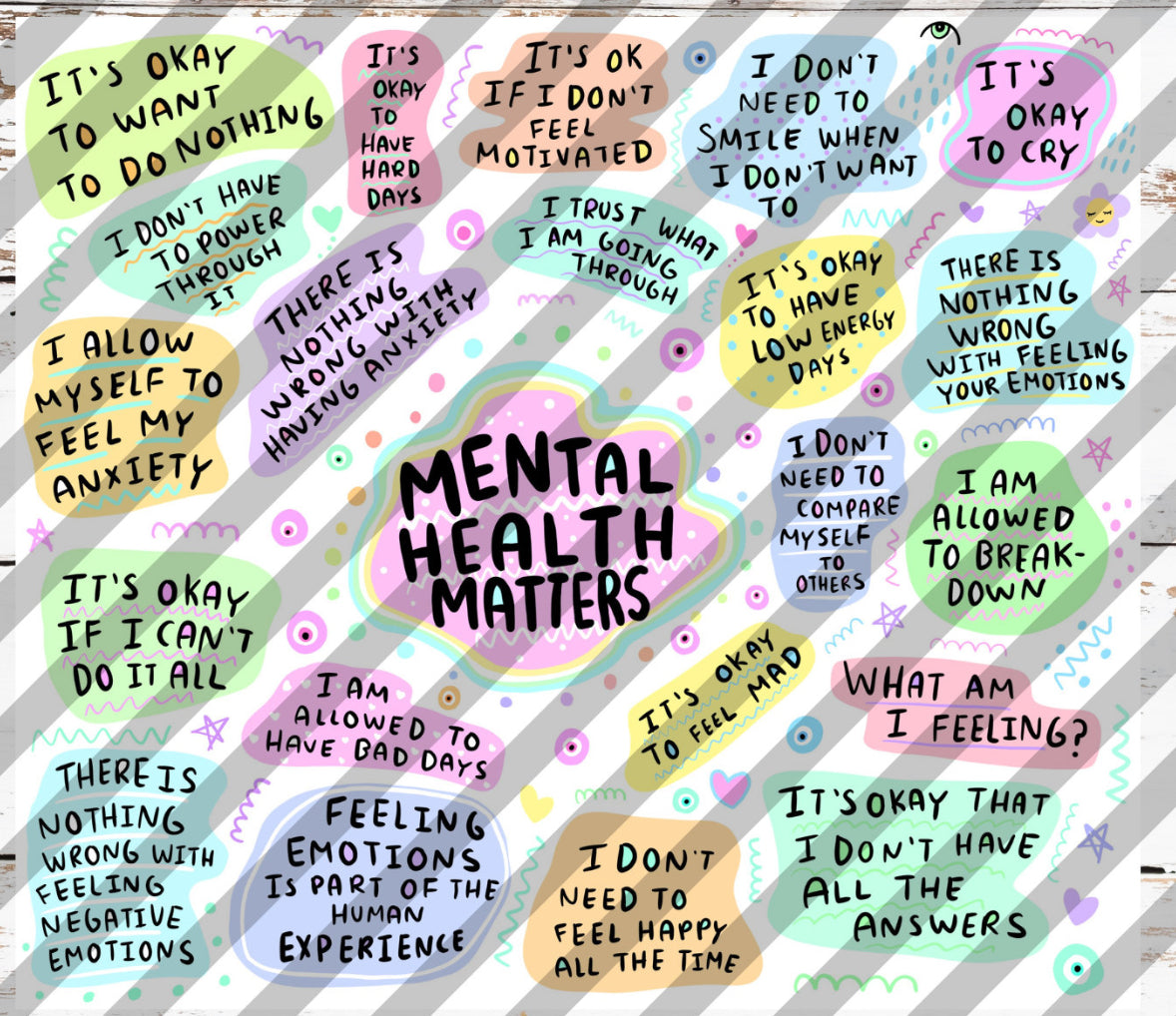 Mental Health Matters tumbler