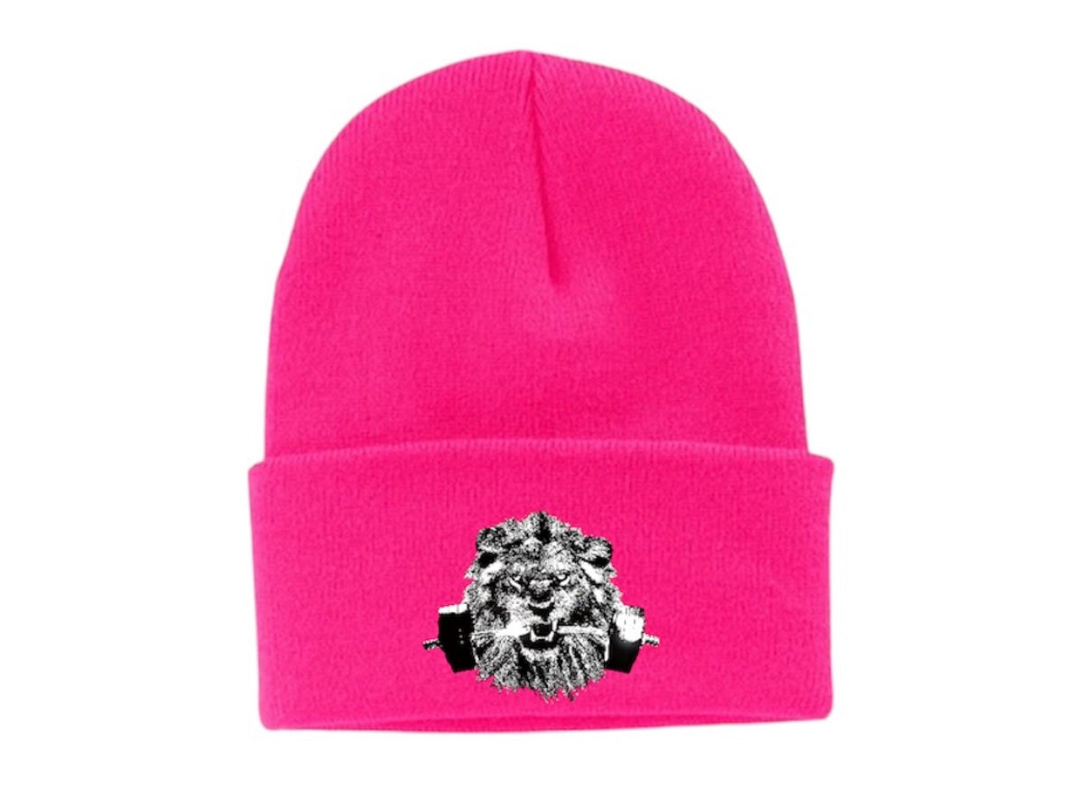 Neon beanies!