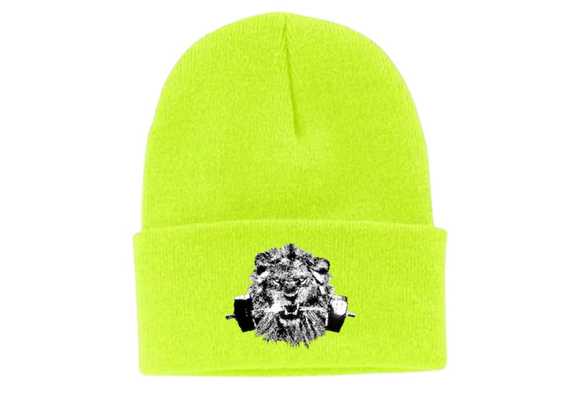 Neon beanies!