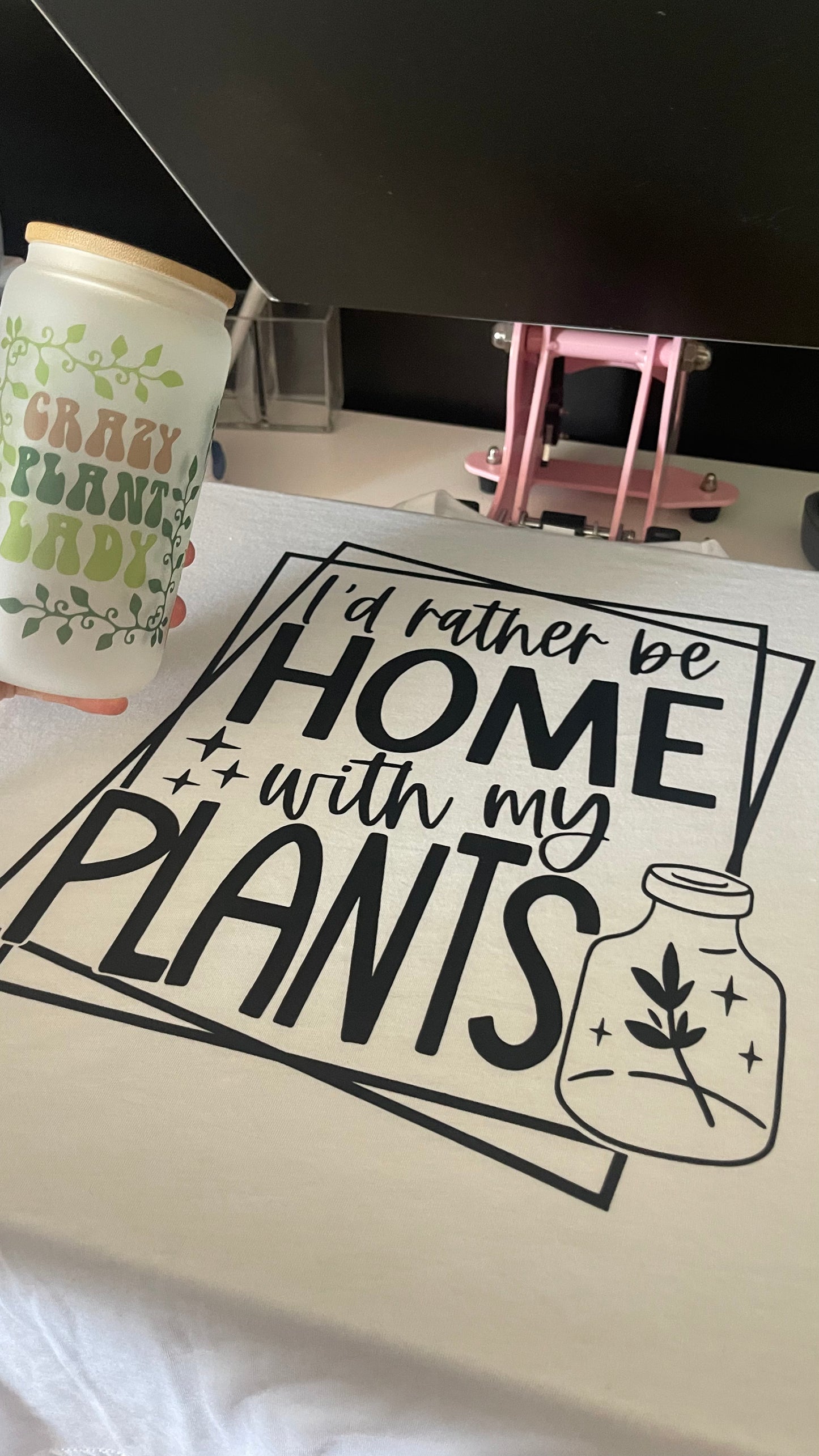 I’d rather be home with my plants
