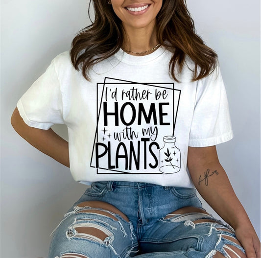 I’d rather be home with my plants