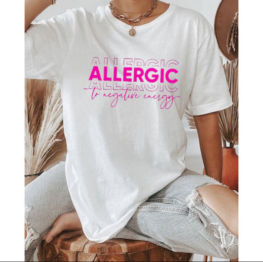 Allergic to negative energy