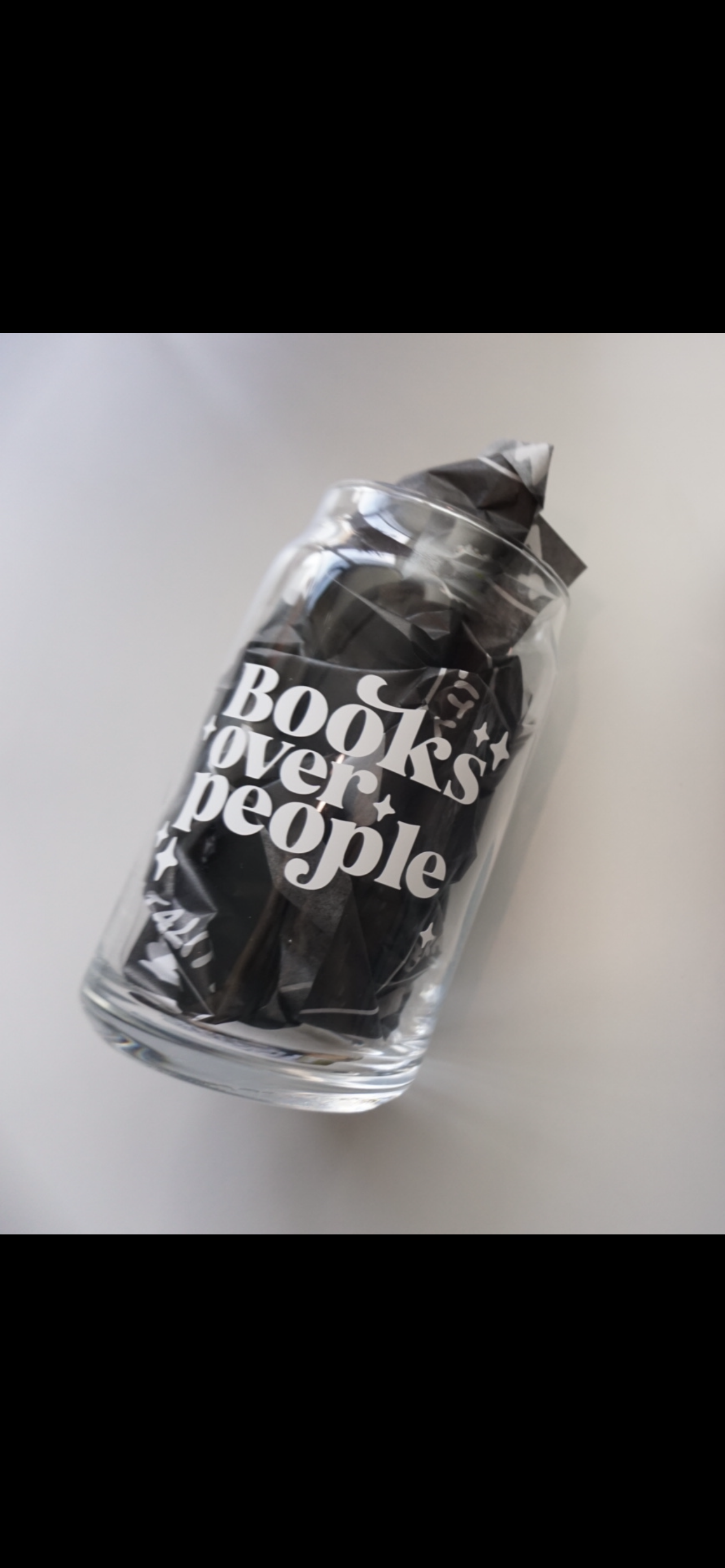 Books over people