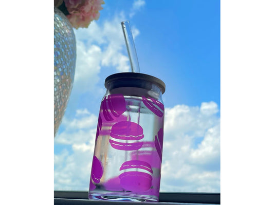 MACARONS COLOR CHANGING GLASS CUP(INSPIRED BY DANA’S BAKERY)